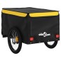 vidaXL Fahrradanhänger Schwarz und Gelb 45 kg Eisen vidaXL Fahrradanhänger Schwarz und Gelb 45 kg Eisen