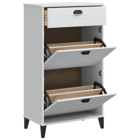 vidaXL Schuhschrank VIKEN Weiß Holzwerkstoff