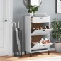 vidaXL Schuhschrank VIKEN Weiß Holzwerkstoff vidaXL Schuhschrank VIKEN Weiß Holzwerkstoff
