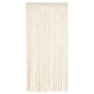 vidaXL Fliegenvorhang Beige und Weiß 56x185 cm Chenille vidaXL Fliegenvorhang Beige und Weiß 56x185 cm Chenille