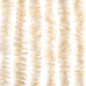 vidaXL Fliegenvorhang Beige und Weiß 56x185 cm Chenille vidaXL Fliegenvorhang Beige und Weiß 56x185 cm Chenille