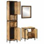 vidaXL 3-tlg. Badmöbel-Set Eisen und Massivholz Mango vidaXL 3-tlg. Badmöbel-Set Eisen und Massivholz Mango