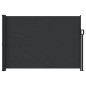 vidaXL Seitenmarkise Ausziehbar Schwarz 140x300 cm vidaXL Seitenmarkise Ausziehbar Schwarz 140x300 cm