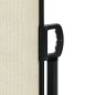 vidaXL Seitenmarkise Ausziehbar Creme 100x500 cm vidaXL Seitenmarkise Ausziehbar Creme 100x500 cm