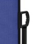 vidaXL Seitenmarkise Ausziehbar Blau 120x500 cm vidaXL Seitenmarkise Ausziehbar Blau 120x500 cm