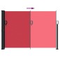 vidaXL Seitenmarkise Ausziehbar Rot 140x500 cm vidaXL Seitenmarkise Ausziehbar Rot 140x500 cm