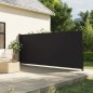 vidaXL Seitenmarkise Ausziehbar Schwarz 160x500 cm vidaXL Seitenmarkise Ausziehbar Schwarz 160x500 cm
