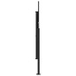 vidaXL Seitenmarkise Ausziehbar Braun 160x500 cm vidaXL Seitenmarkise Ausziehbar Braun 160x500 cm