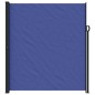 vidaXL Seitenmarkise Ausziehbar Blau 220x500 cm vidaXL Seitenmarkise Ausziehbar Blau 220x500 cm