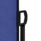 vidaXL Seitenmarkise Ausziehbar Blau 220x500 cm vidaXL Seitenmarkise Ausziehbar Blau 220x500 cm