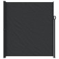 vidaXL Seitenmarkise Ausziehbar Schwarz 220x500 cm vidaXL Seitenmarkise Ausziehbar Schwarz 220x500 cm