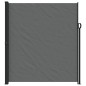 vidaXL Seitenmarkise Ausziehbar Anthrazit 220x500 cm vidaXL Seitenmarkise Ausziehbar Anthrazit 220x500 cm