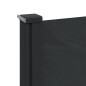 vidaXL Seitenmarkise Ausziehbar Schwarz 140x600 cm vidaXL Seitenmarkise Ausziehbar Schwarz 140x600 cm