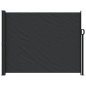 vidaXL Seitenmarkise Ausziehbar Schwarz 160x600 cm vidaXL Seitenmarkise Ausziehbar Schwarz 160x600 cm