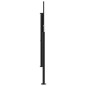 vidaXL Seitenmarkise Ausziehbar Schwarz 160x600 cm vidaXL Seitenmarkise Ausziehbar Schwarz 160x600 cm