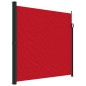 vidaXL Seitenmarkise Ausziehbar Rot 200x600 cm vidaXL Seitenmarkise Ausziehbar Rot 200x600 cm