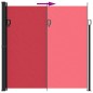 vidaXL Seitenmarkise Ausziehbar Rot 200x600 cm vidaXL Seitenmarkise Ausziehbar Rot 200x600 cm