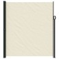 vidaXL Seitenmarkise Ausziehbar Creme 220x600 cm vidaXL Seitenmarkise Ausziehbar Creme 220x600 cm