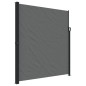 vidaXL Seitenmarkise Ausziehbar Anthrazit 220x600 cm vidaXL Seitenmarkise Ausziehbar Anthrazit 220x600 cm