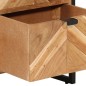 vidaXL 3-tlg. Badmöbel-Set Eisen und Massivholz Akazie vidaXL 3-tlg. Badmöbel-Set Eisen und Massivholz Akazie