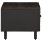 vidaXL Couchtisch Schwarz 80x50x40 cm Massivholz Mango vidaXL Couchtisch Schwarz 80x50x40 cm Massivholz Mango