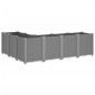 vidaXL Pflanzkübel Hellgrau 160x120x53 cm PP vidaXL Pflanzkübel Hellgrau 160x120x53 cm PP