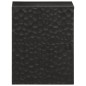 vidaXL Bad-Wandschrank Schwarz 38x33x48 cm Massivholz Mango vidaXL Bad-Wandschrank Schwarz 38x33x48 cm Massivholz Mango