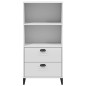 vidaXL Bücherschrank VIKEN Weiß 60x35x123 cm Holzwerkstoff vidaXL Bücherschrank VIKEN Weiß 60x35x123 cm Holzwerkstoff