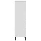 vidaXL Bücherschrank VIKEN Weiß 60x35x123 cm Holzwerkstoff vidaXL Bücherschrank VIKEN Weiß 60x35x123 cm Holzwerkstoff