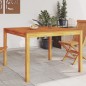 vidaXL Garten-Esstisch 110x110x75 cm Massivholz Akazie vidaXL Garten-Esstisch 110x110x75 cm Massivholz Akazie