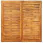 vidaXL Garten-Esstisch 110x110x75 cm Massivholz Akazie vidaXL Garten-Esstisch 110x110x75 cm Massivholz Akazie