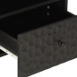 vidaXL Nachttische 2 Stk. Schwarz 40x33x46 cm Massivholz Mango vidaXL Nachttische 2 Stk. Schwarz 40x33x46 cm Massivholz Mango