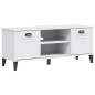 vidaXL Schuhbank VIKEN Weiß 106x35x45 cm Holzwerkstoff vidaXL Schuhbank VIKEN Weiß 106x35x45 cm Holzwerkstoff