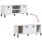 vidaXL Schuhbank VIKEN Weiß 106x35x45 cm Holzwerkstoff vidaXL Schuhbank VIKEN Weiß 106x35x45 cm Holzwerkstoff