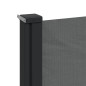 vidaXL Seitenmarkise Ausziehbar Anthrazit 180x300 cm vidaXL Seitenmarkise Ausziehbar Anthrazit 180x300 cm