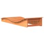 vidaXL Sonnenliege Wachsbraun 205x70x31,5 cm Massivholz Kiefer vidaXL Sonnenliege Wachsbraun 205x70x31,5 cm Massivholz Kiefer