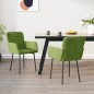 vidaXL Esszimmerstühle 2 Stk. Hellgrün Samt vidaXL Esszimmerstühle 2 Stk. Hellgrün Samt