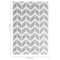 vidaXL Outdoor-Teppich Grau 190x290 cm PP vidaXL Outdoor-Teppich Grau 190x290 cm PP