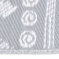 vidaXL Outdoor-Teppich Grau 140x200 cm PP vidaXL Outdoor-Teppich Grau 140x200 cm PP