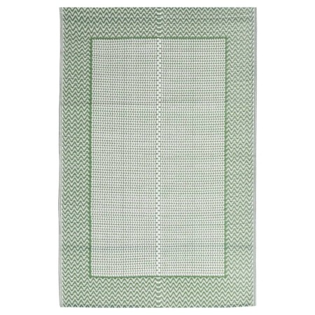 vidaXL Outdoor-Teppich Grün 190x290 cm PP