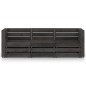 3-Sitzer Outdoor-Sofa Grau Imprägniertes Kiefernholz 3-Sitzer Outdoor-Sofa Grau Imprägniertes Kiefernholz