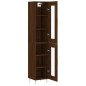 vidaXL Highboard Braun Eichen-Optik 34,5x34x180 cm Holzwerkstoff vidaXL Highboard Braun Eichen-Optik 34,5x34x180 cm Holzwerkstoff