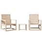 vidaXL 3-tlg. Garten-Lounge-Set Massivholz Kiefer vidaXL 3-tlg. Garten-Lounge-Set Massivholz Kiefer
