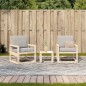 vidaXL 3-tlg. Garten-Lounge-Set Massivholz Kiefer vidaXL 3-tlg. Garten-Lounge-Set Massivholz Kiefer