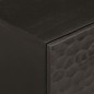 vidaXL Nachttisch Schwarz 40x33x46 cm Massivholz Mango vidaXL Nachttisch Schwarz 40x33x46 cm Massivholz Mango