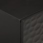 vidaXL Nachttisch Schwarz 40x33x46 cm Massivholz Mango vidaXL Nachttisch Schwarz 40x33x46 cm Massivholz Mango