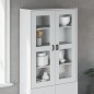 vidaXL Aufsatz für Highboard VIKEN Weiß Massivholz Kiefer vidaXL Aufsatz für Highboard VIKEN Weiß Massivholz Kiefer