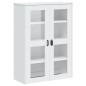 vidaXL Aufsatz für Highboard VIKEN Weiß Massivholz Kiefer vidaXL Aufsatz für Highboard VIKEN Weiß Massivholz Kiefer