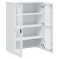 vidaXL Aufsatz für Highboard VIKEN Weiß Massivholz Kiefer vidaXL Aufsatz für Highboard VIKEN Weiß Massivholz Kiefer