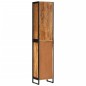 vidaXL Badschrank 40x27x190 cm Eisen und Massivholz Akazie vidaXL Badschrank 40x27x190 cm Eisen und Massivholz Akazie